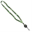 5/8" Dye-Sublimated Lanyard w/ Retractable Badge Reel