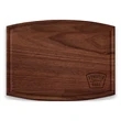 9" x 12" x 3/4" walnut cutting board with arched sides