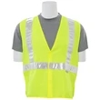 High Gloss Trim Safety Vest Hi-Viz Lime (Class 2)