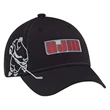 Six Panel Full Fit Polycotton Youth Hockey Cap