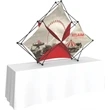 Xclaim 8ft Tabletop Quad Pyramid Fabric Popup Display Kit 02
