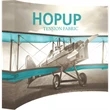 Hopup 10ft wide Curved Display & Tension Fabric Graphic