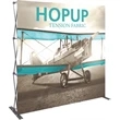 Hopup 8ft Full Height Straight Display & Front Graphic