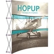 Hopup 8ft Full Height Curved Display & Front Graphic
