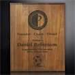 Kodiak Walnut Laser Plaque 12 x 15