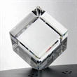 Blank Crystal Cube Paperweight Award