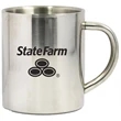 Double wall stainless steel mug