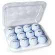 Plastic Clamshell For 12 Golf Balls