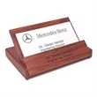 Rosewood Business Card Case
