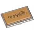 Wooden/Silver Business Card Holder