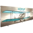 Hopup 20ft Full Height Straight Display W/ Front Graphic