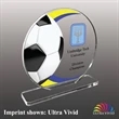 Soccer Themed Acrylic Award - Full Color