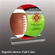 Football Themed Acrylic Award - Full Color
