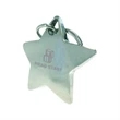 Silver Star Key Ring