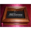 Wooden Gift Box w/Etched Glass