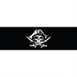 Pirate Hat Window Decals 3" x 10"
