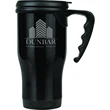 Engraved Gloss Travel Mug With Handle