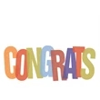 Congratulations Greeting Card 5"x7"