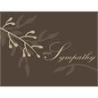 Modern Elegance Sympathy Card
