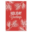 Classic Pine Holiday Greeting Card