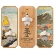 Emerson Bamboo Plaque Wall Mounted Bottle Opener