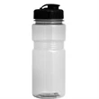 20 oz. Translucent Recreation Bottle with Flip Top Lid