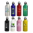 Aluminum Water bottle w/Carabiner
