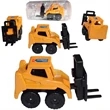 3"x1-1/4"x3/4" Die Cast Forklift w/ Full Color Graphics  (u)