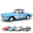 5" die cast 1957 Chevy Corvette replica vintage car toy