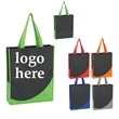 Non-Woven Tote Bag With Accent Trim