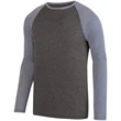 Kinergy Two Color Long Sleeve Raglan Tee