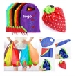 Foldable Strawberry Shopping Tote Bag