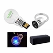 Light Bulb Usb Drive W/ Keychain And Gift Box - 1 Gb