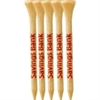 Golf Tee Pack With Wood Tees