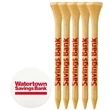 Golf Tee Pack With Wood Tees And Ball Marker