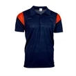 Dry Fit Polo Shirt With Contrast Color Shoulders