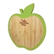 Apple Bamboo Trivet with Silicone Edge