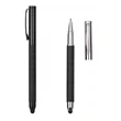 Premium Metal Gel Ink Pen with Stylus and Cap
