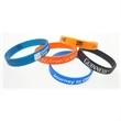 Recycled Silicone Wrist Band w/Debossed Logo