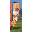 9' Custom 2 Side Printed Windchaser Vertical Flag Kit