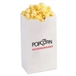 White Kraft Popcorn Bag  2C1S