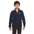 Youth Campus Microfleece Jacket-SOFT & FUZZY