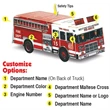Custom Printed Fire Trucks