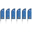 7 Ft. Philosophy Flags - Set of 6