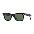 Ray-Ban Wayfarer Sunglasses - Black/Green
