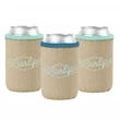 Liam Burlap Neoprene Can Insulator