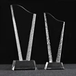 Personalized Blank Crystal Glass Trophy