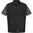Red Kap® Short Sleeve Woven Crew Shirt