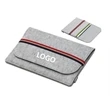 Felt Bag Laptop Envelop Pouch with Elastic Cord