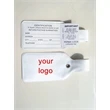 Vinyl Luggage Tag with Permanet Lock